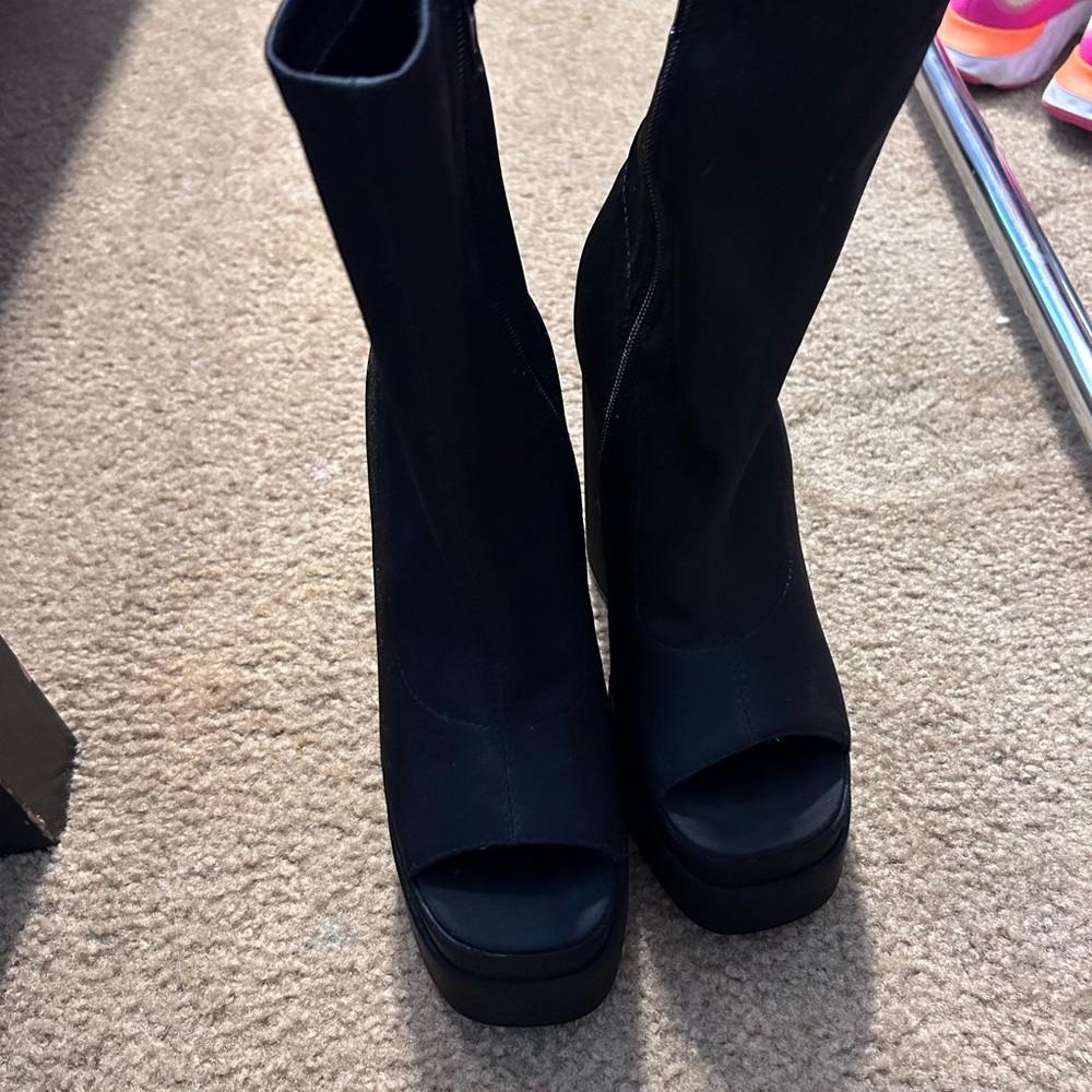 Black Women's Platform Heels
